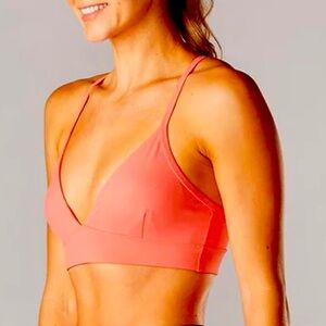 Tavi Active Sold @Neiman Marcus Poppy Monochrome Floral Print Studio Bra XS or M